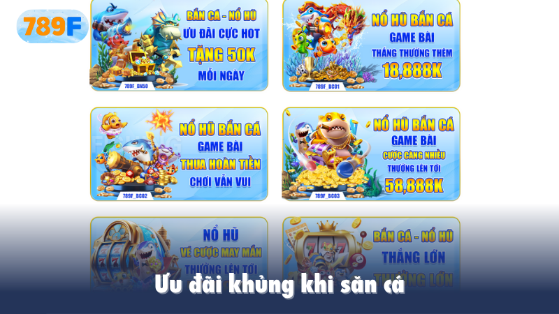 Ưu đãi khủng khi săn cá