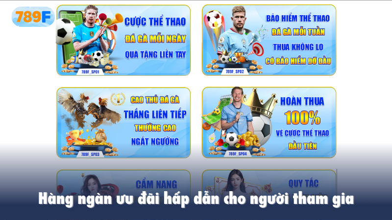Hàng ngàn ưu đãi hấp dẫn cho người tham gia